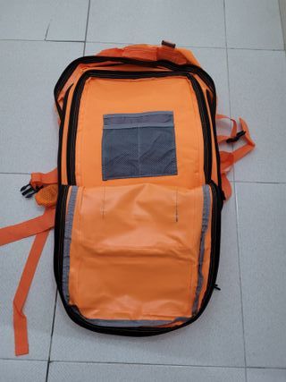 Mochila Táctica Militar Naranja Impermeable