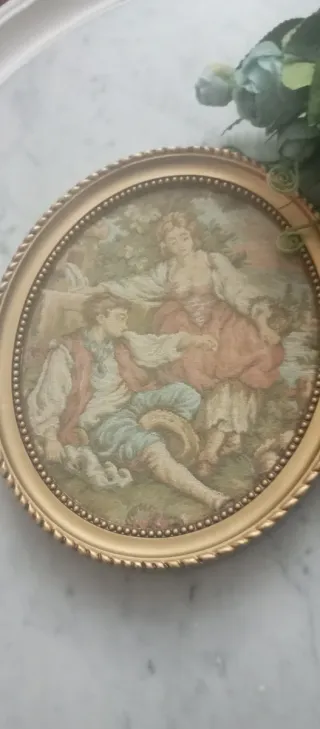 Coppia di antichi arazzi francesi