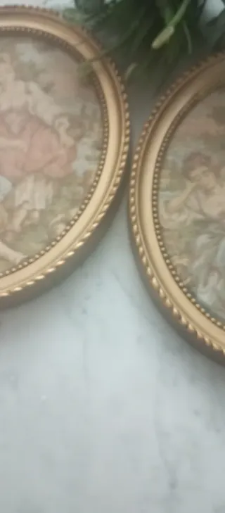 Coppia di antichi arazzi francesi