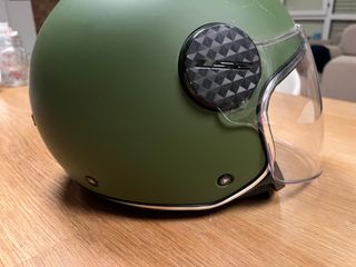 Casco Moto Verde LS2 Nuevo