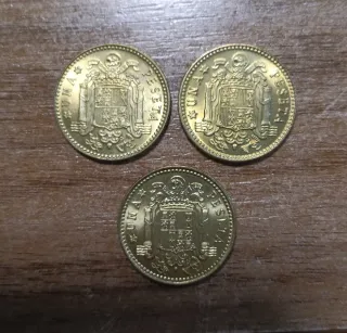 Lote 3 Pesetas 1975-1978