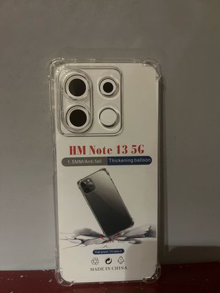 Funda Transparente Redmi Note 13 5G