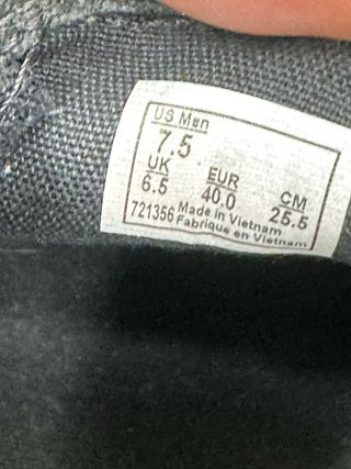 Vans Scarpe Slip-On Nere Tg 40