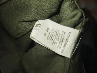 Pantaloni Akè Donna Taglia S Verde Oliva