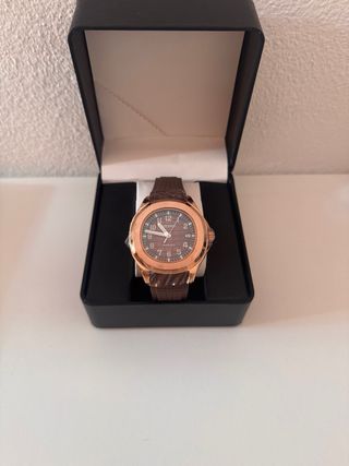 Reloj Seiko Mod Aquanaut Marrón Dorado