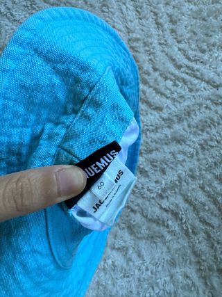 Cappello bucket Jacquemus blu