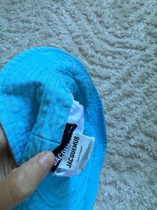 Cappello bucket Jacquemus blu