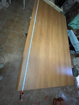 Mesa de despacho de madera (2 metros)