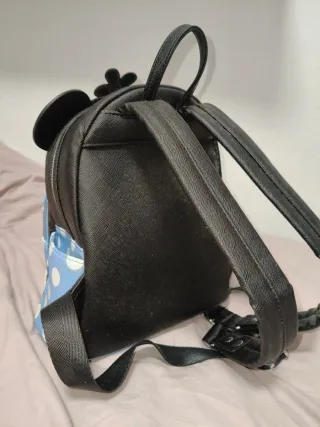 Mochila Loungefly Minnie Lunares Azul