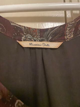 Vestido fiesta estampado paisley