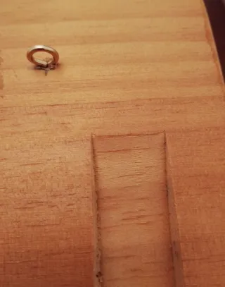 Perchero de pared Madera y Metal Dorado 63×19 CT