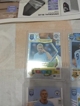 6 Cromos Erling Haaland Adrenalyn FIFA 22-23