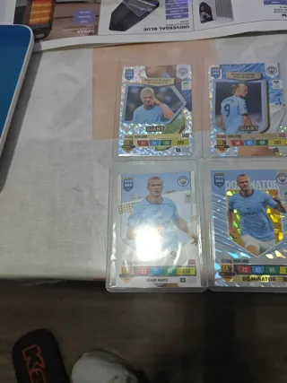 6 Cromos Erling Haaland Adrenalyn FIFA 22-23