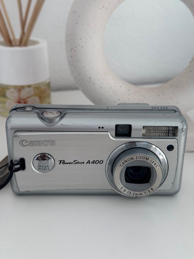 Cámara Canon PowerShot A400 Plata