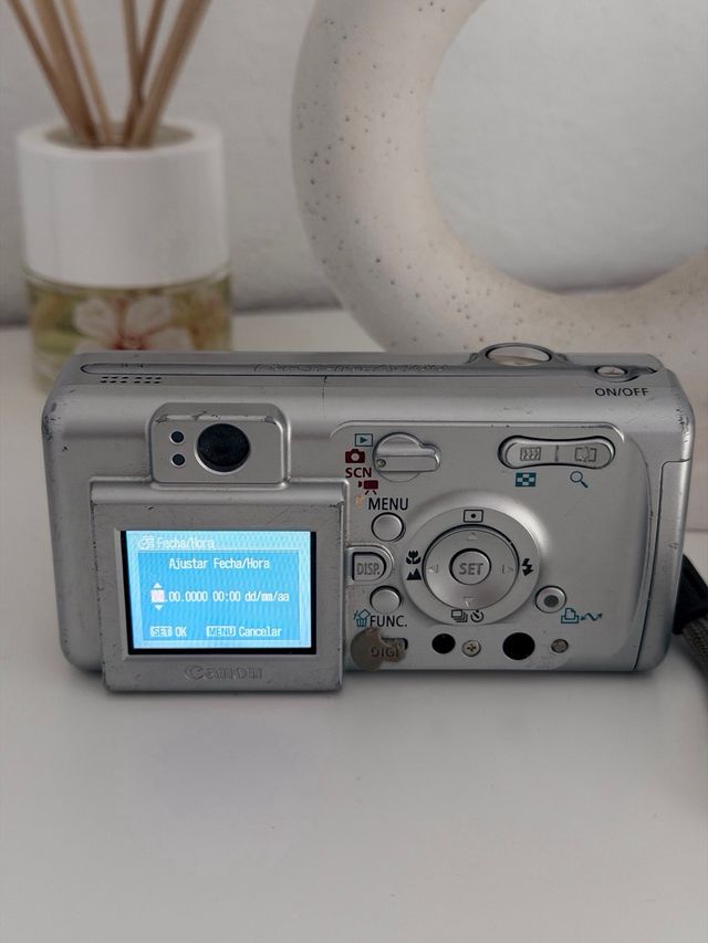 Cámara Canon PowerShot A400 Plata