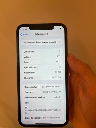 iPhone 11 64GB bianco