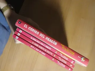 Pack 4 libros tea stilton.