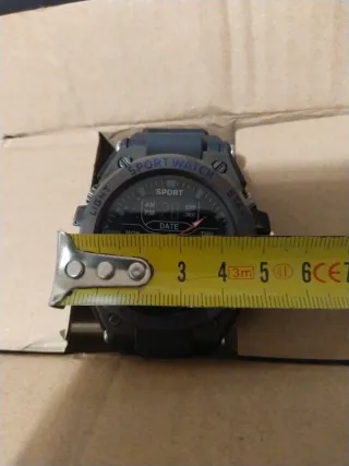 Reloj Sport Watch Negro Sin Estrenar.7€