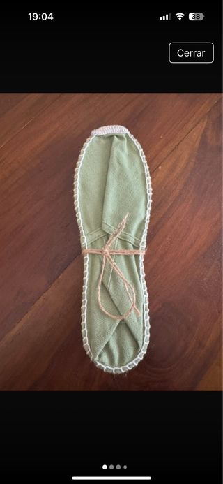 Alpargatas verdes