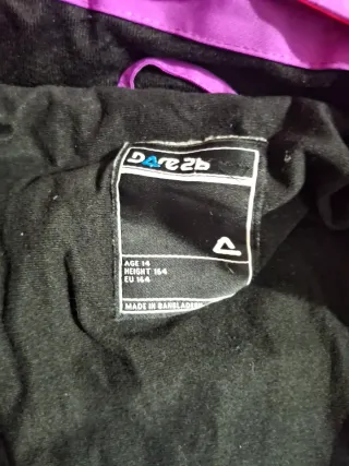 Conjunto esquí niño/niña 14/15 años