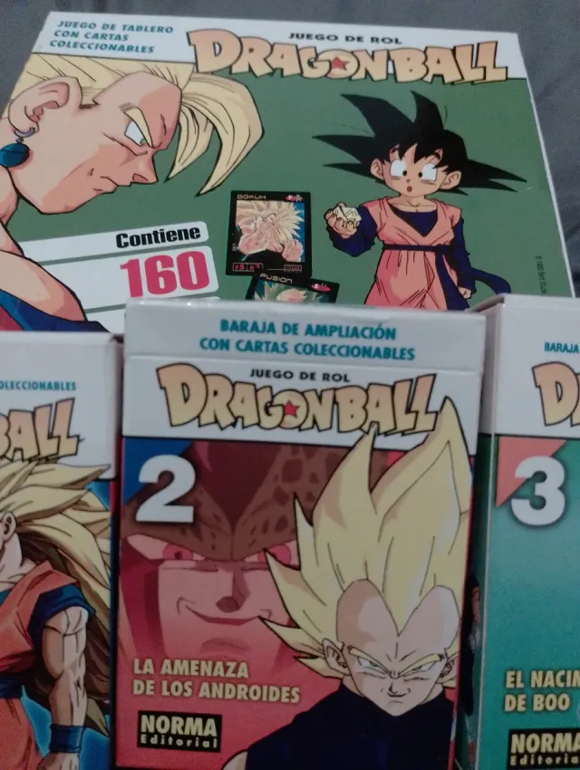 Jogo de RPG Dragon Ball Cartas Colecionáveis