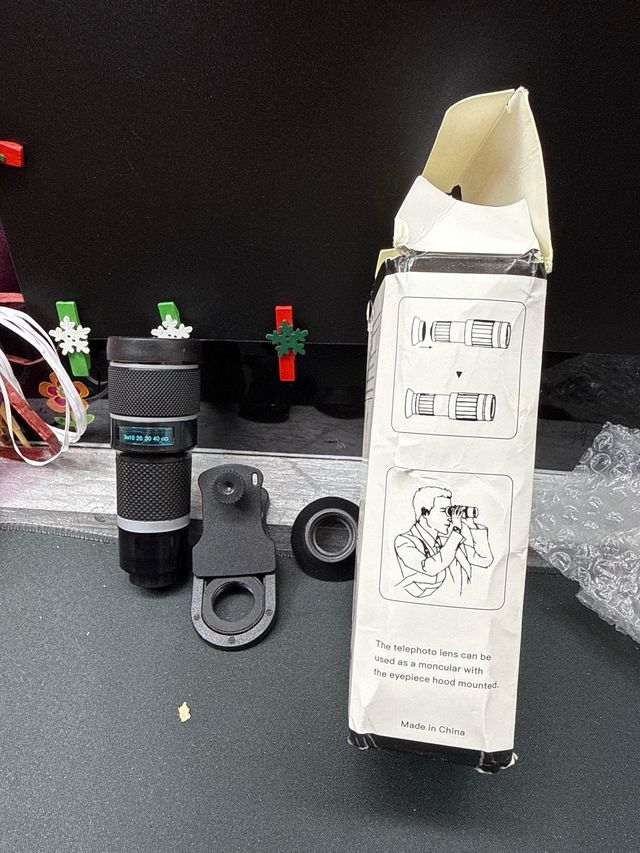 Objetivo Telefoto Móvil Clip