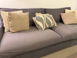 Sofá cama 3 plazas Ikea gris