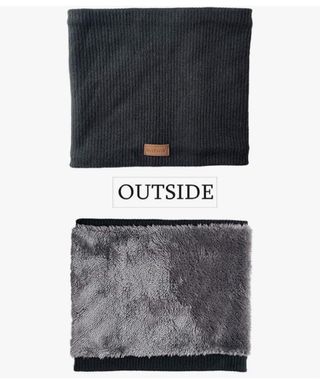 Bufanda Cuello Novforth Unisex Negro, Azul, Gris