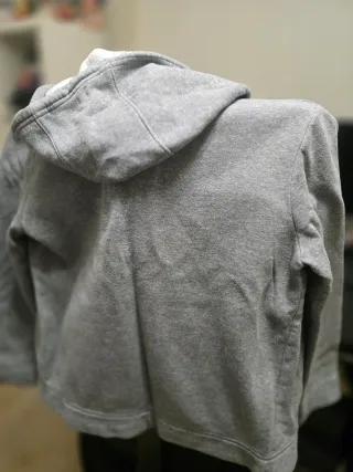 Sudadera Nike Gris con Cremallera