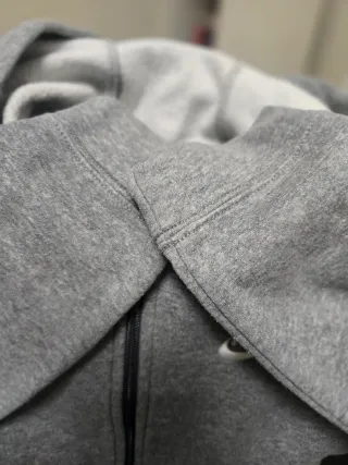 Sudadera Nike Gris con Cremallera
