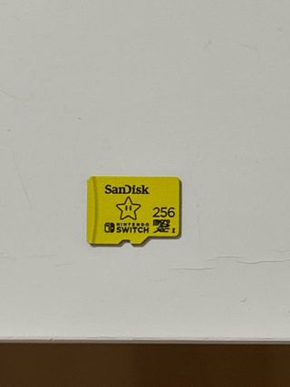 Tarjeta Micro SD SanDisk Nintendo Switch 256GB