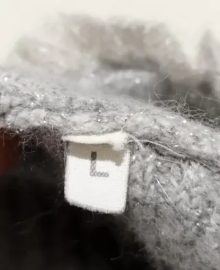 Top Luisa Spagnoli elegante grigio