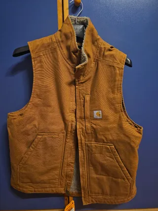 Gilet Carhartt foderato in sherpa