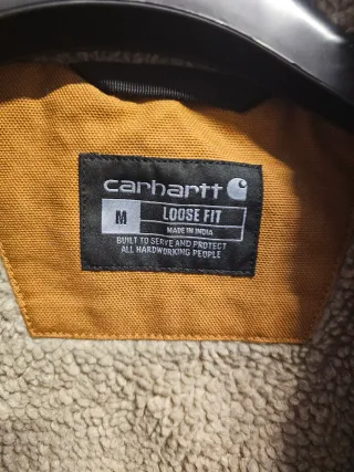 Gilet Carhartt foderato in sherpa