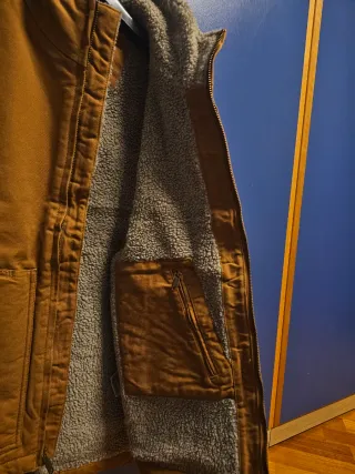 Gilet Carhartt foderato in sherpa