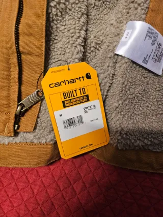 Gilet Carhartt foderato in sherpa