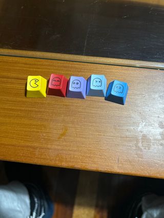Keycaps Pacman y Fantasmas