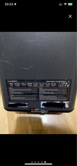 Batería de moto Niu MQI 48V 31Ah