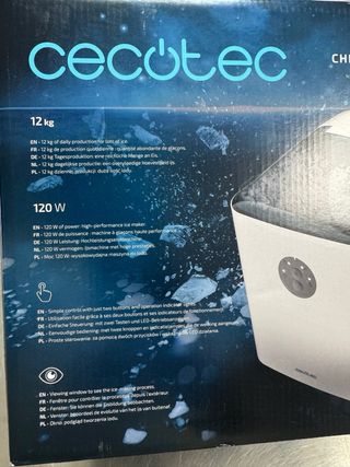 Cecotec Máquina de Hielo Chillin' Ice 1200 Go