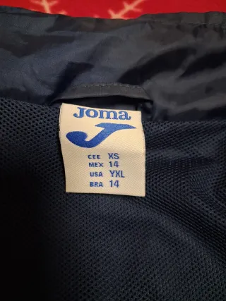 Chaqueta impermeable Joma azul