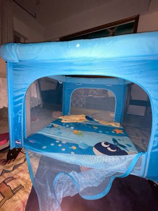 Parque infantil Chicco azul