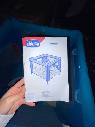 Parque infantil Chicco azul