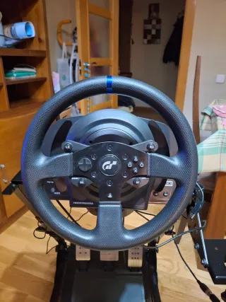 Thrustmaster T300 RS + TH8A + Soporte Vevor