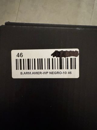 Botas Armure Amer Waterproof Negras