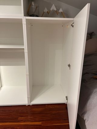 Armario Combinado Blanco Ikea