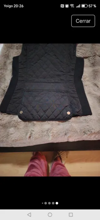 Chaleco acolchado Masimo Duty Negro