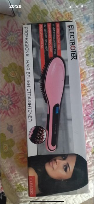 Cepillo alisador profesional Electrotek