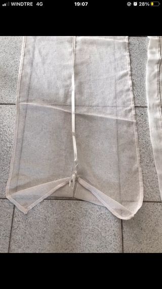 Tende da interno in tessuto satinato