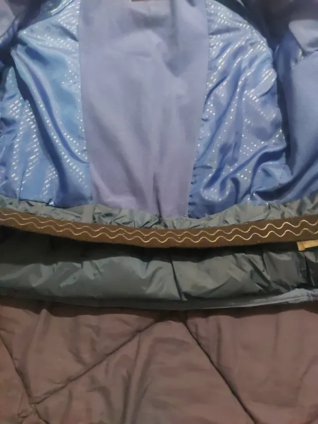 Abrigo de nieve azul 8/9 años