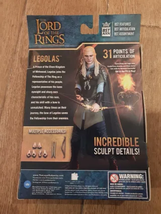 Figura Legolas BST AXN El Señor de los Anillos